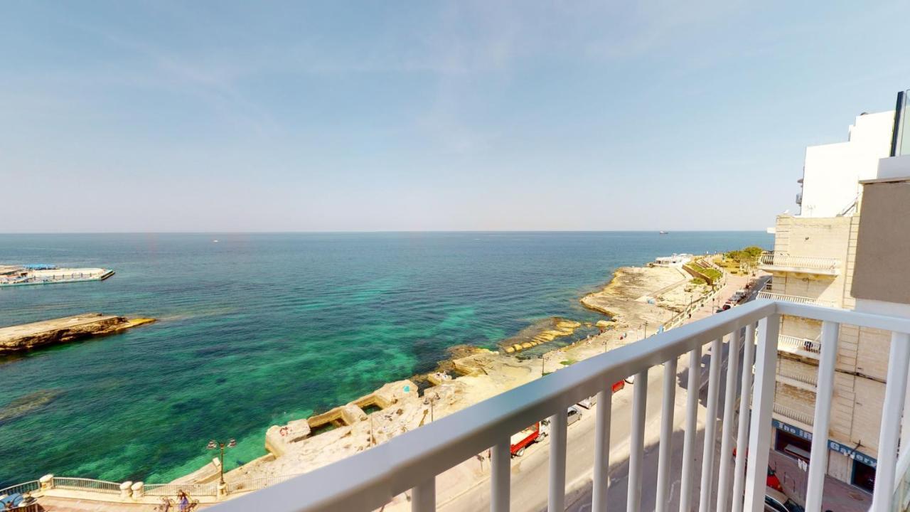 6Th Floor Seafront Apartment With Open Sea Views Sliema Buitenkant foto